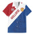 Custom Netherlands Football Family Matching Off Shoulder Short Dress and Hawaiian Shirt Come On Holland