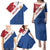 Custom Netherlands Football Family Matching Puletasi and Hawaiian Shirt Come On Holland