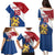 Custom Netherlands Football Family Matching Puletasi and Hawaiian Shirt Come On Holland