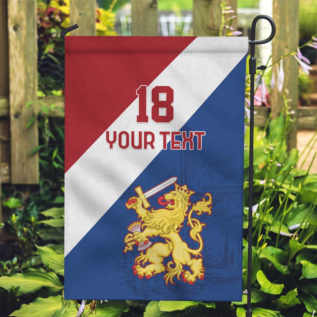 Custom Netherlands Football Garden Flag Come On Holland