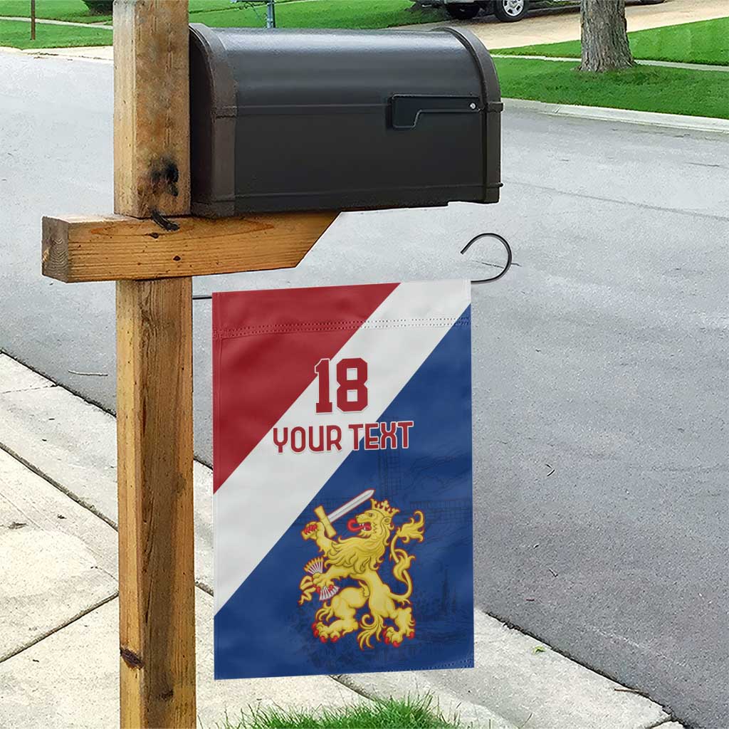 Custom Netherlands Football Garden Flag Come On Holland