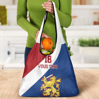 Custom Netherlands Football Grocery Bag Come On Holland