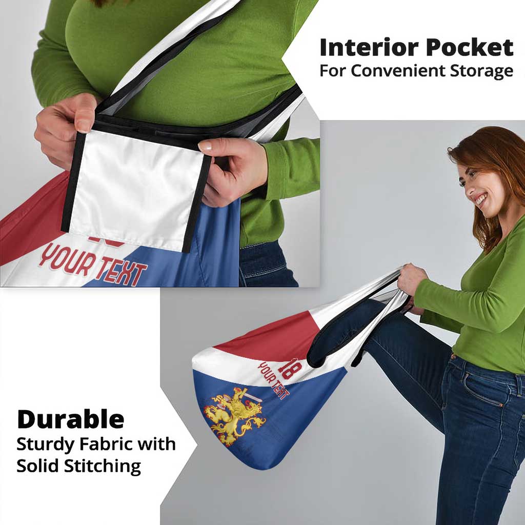 Custom Netherlands Football Grocery Bag Come On Holland