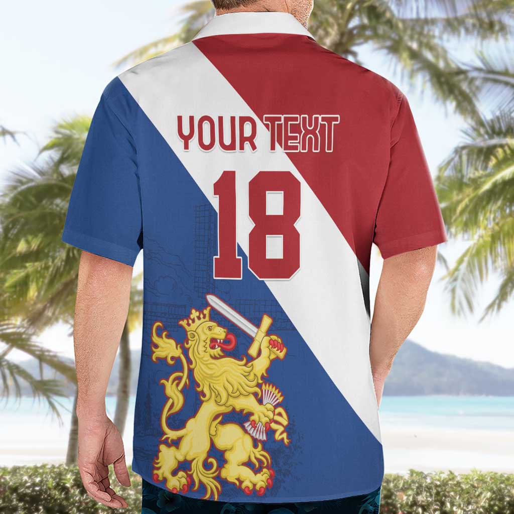 Custom Netherlands Football Hawaiian Shirt Come On Holland