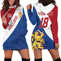 Custom Netherlands Football Hoodie Dress Come On Holland