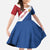 Custom Netherlands Football Kid Short Sleeve Dress Come On Holland