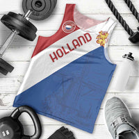 Custom Netherlands Football Men Tank Top Come On Holland
