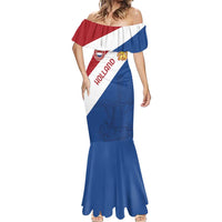 Custom Netherlands Football Mermaid Dress Come On Holland