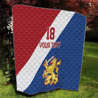 Custom Netherlands Football Quilt Come On Holland