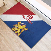 Custom Netherlands Football Rubber Doormat Come On Holland