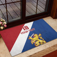 Custom Netherlands Football Rubber Doormat Come On Holland