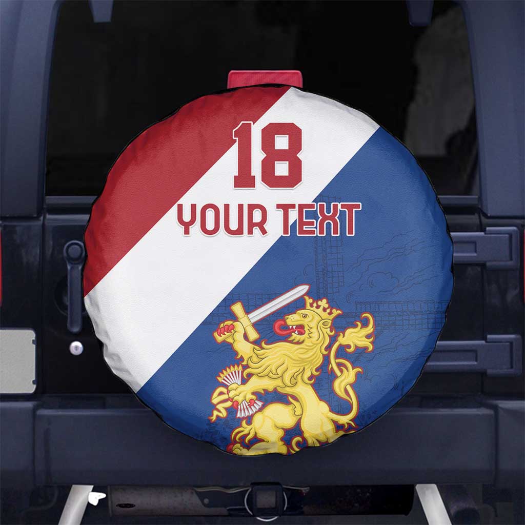 Custom Netherlands Football Spare Tire Cover Come On Holland
