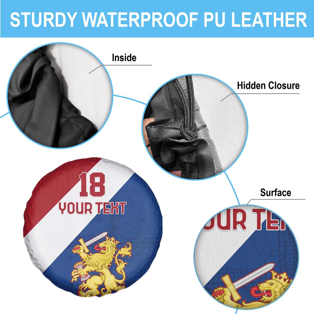 Custom Netherlands Football Spare Tire Cover Come On Holland