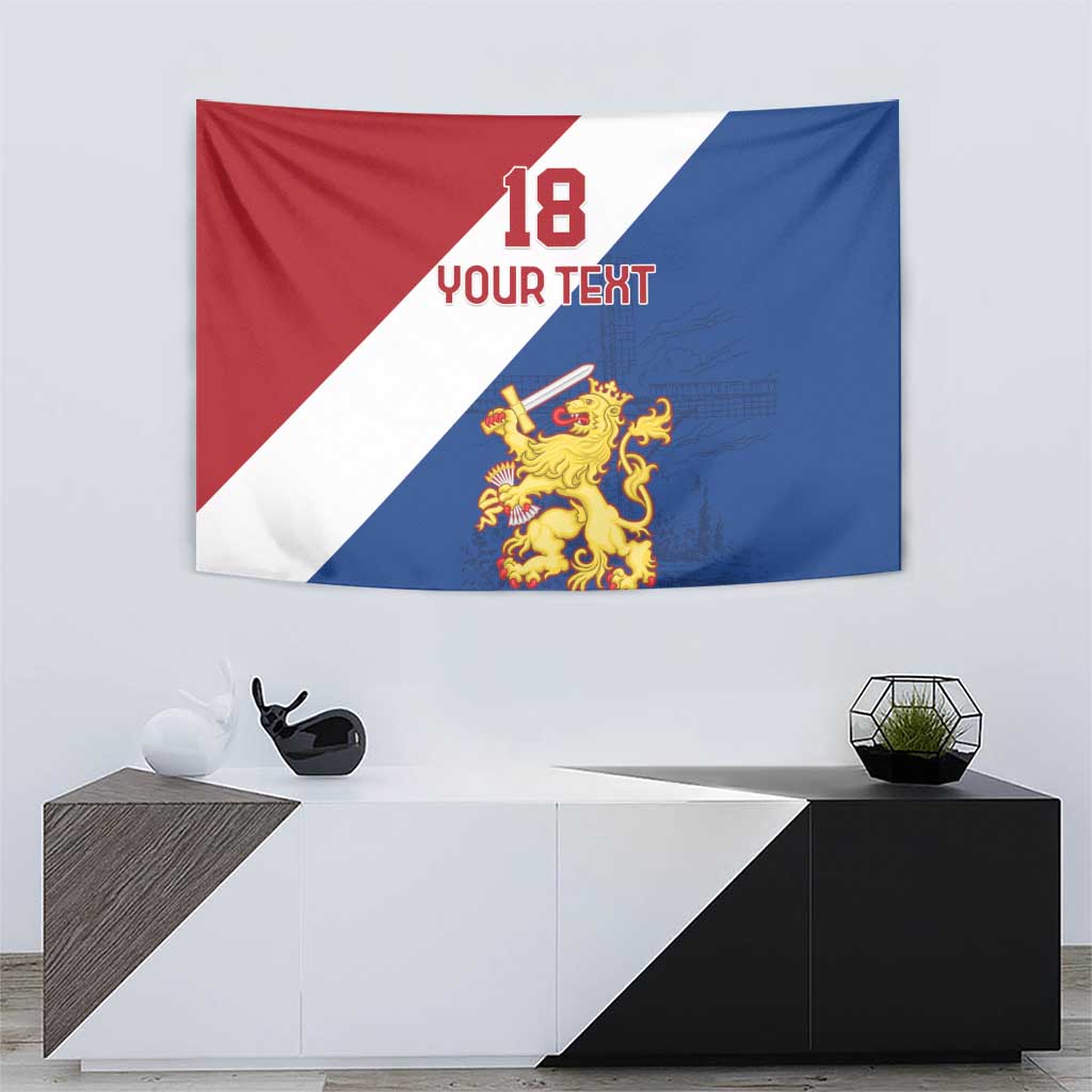 Custom Netherlands Football Tapestry Come On Holland