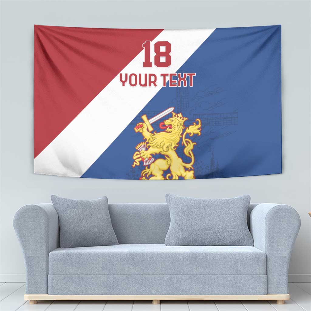 Custom Netherlands Football Tapestry Come On Holland