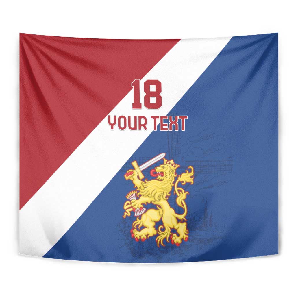Custom Netherlands Football Tapestry Come On Holland