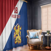 Custom Netherlands Football Window Curtain Come On Holland