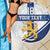 Custom Finland Football Beach Blanket Suomen jalkapallomaajoukkue
