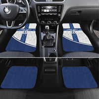 Custom Finland Football Car Mats Suomen jalkapallomaajoukkue