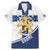 Custom Finland Football Family Matching Mermaid Dress and Hawaiian Shirt Suomen jalkapallomaajoukkue
