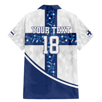 Custom Finland Football Family Matching Mermaid Dress and Hawaiian Shirt Suomen jalkapallomaajoukkue