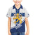 Custom Finland Football Family Matching Mermaid Dress and Hawaiian Shirt Suomen jalkapallomaajoukkue