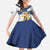 Custom Finland Football Family Matching Tank Maxi Dress and Hawaiian Shirt Suomen jalkapallomaajoukkue