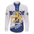 Custom Finland Football Family Matching Tank Maxi Dress and Hawaiian Shirt Suomen jalkapallomaajoukkue