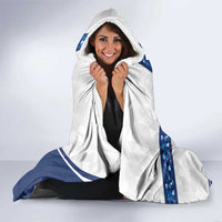 Custom Finland Football Hooded Blanket Suomen jalkapallomaajoukkue