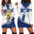 Custom Finland Football Hoodie Dress Suomen jalkapallomaajoukkue