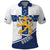 Custom Finland Football Polo Shirt Suomen jalkapallomaajoukkue