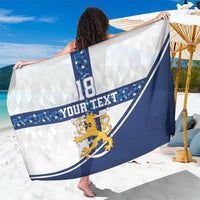 Custom Finland Football Sarong Suomen jalkapallomaajoukkue