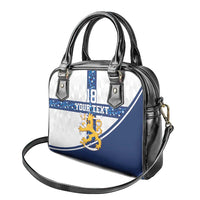Custom Finland Football Shoulder Handbag Suomen jalkapallomaajoukkue