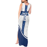Custom Finland Football Tank Maxi Dress Suomen jalkapallomaajoukkue