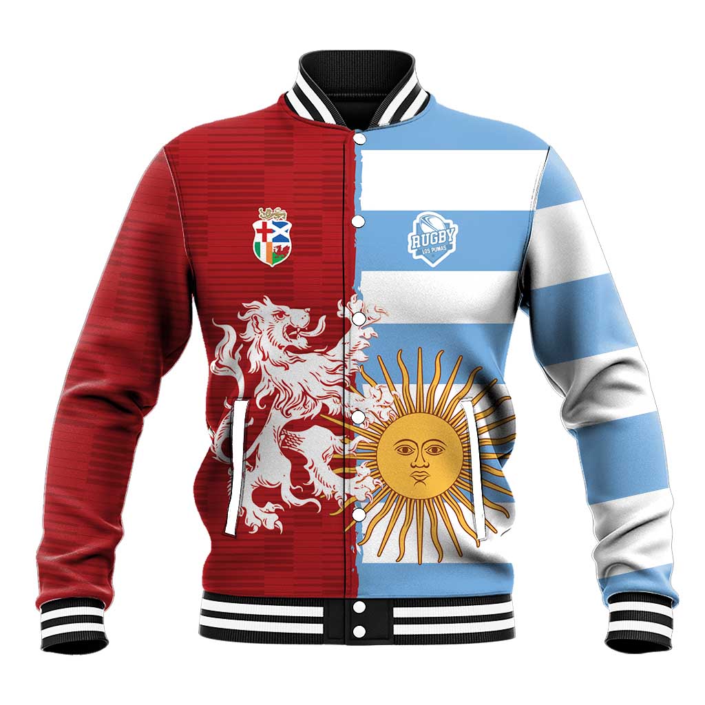 Custom British Lions Argentina Baseball Jacket Unique Style - Wonder Print Shop