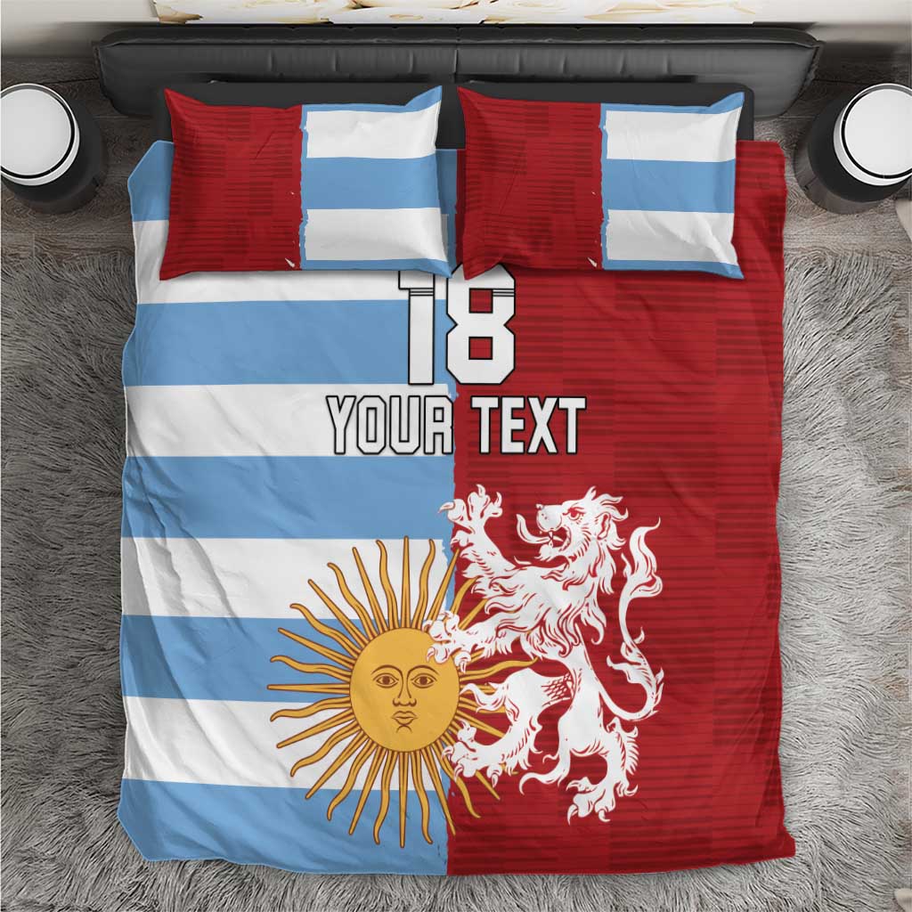 Custom British Lions Argentina Bedding Set Unique Style - Wonder Print Shop