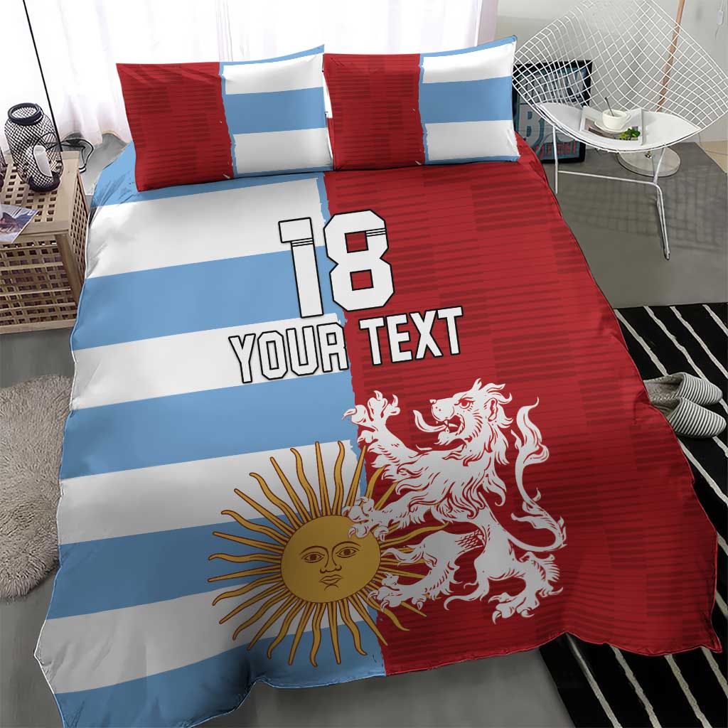 Custom British Lions Argentina Bedding Set Unique Style - Wonder Print Shop