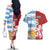 Custom British Lions Argentina Couples Matching Off The Shoulder Long Sleeve Dress and Hawaiian Shirt Unique Style - Wonder Print Shop