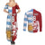 Custom British Lions Argentina Couples Matching Summer Maxi Dress and Long Sleeve Button Shirt Unique Style - Wonder Print Shop