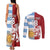 Custom British Lions Argentina Couples Matching Tank Maxi Dress and Long Sleeve Button Shirt Unique Style - Wonder Print Shop