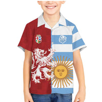 Custom British Lions Argentina Family Matching Mermaid Dress and Hawaiian Shirt Unique Style - Wonder Print Shop