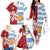 Custom British Lions Argentina Family Matching Off The Shoulder Long Sleeve Dress and Hawaiian Shirt Unique Style - Wonder Print Shop