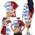 Custom British Lions Argentina Family Matching Off The Shoulder Long Sleeve Dress and Hawaiian Shirt Unique Style - Wonder Print Shop