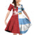 Custom British Lions Argentina Family Matching Off Shoulder Short Dress and Hawaiian Shirt Unique Style - Wonder Print Shop