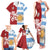 Custom British Lions Argentina Family Matching Tank Maxi Dress and Hawaiian Shirt Unique Style - Wonder Print Shop