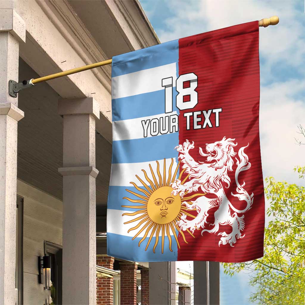 Custom British Lions Argentina Garden Flag Unique Style - Wonder Print Shop