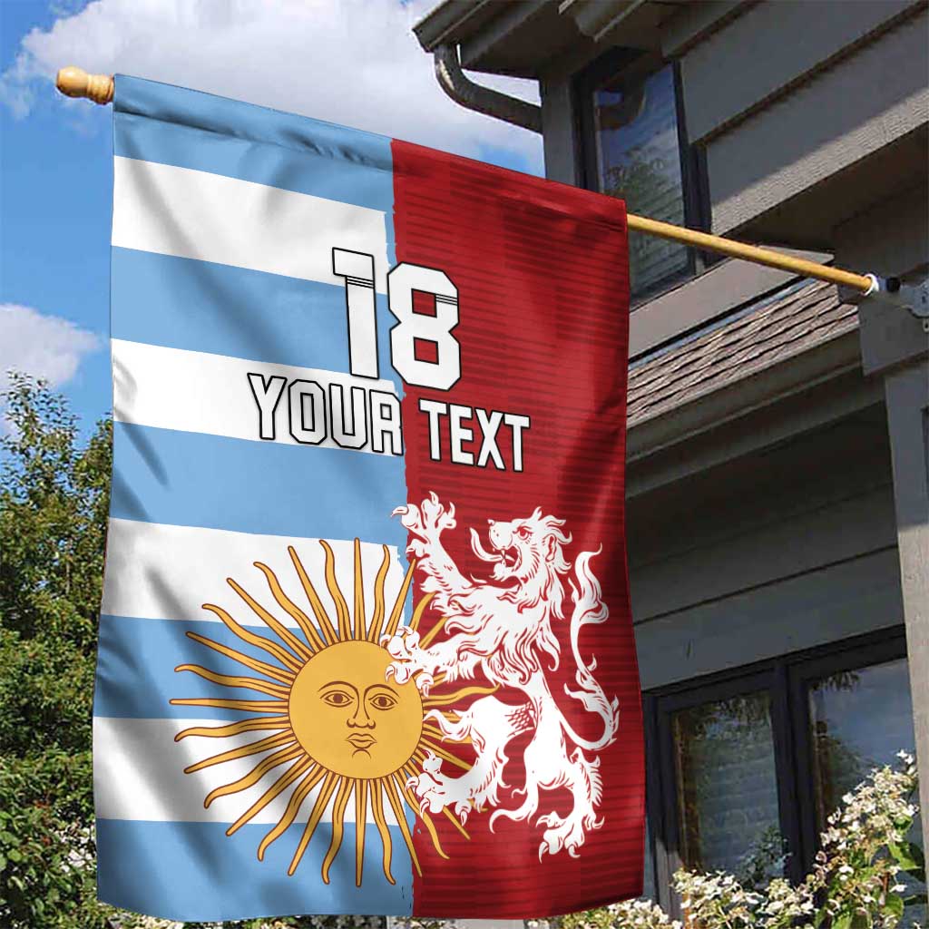 Custom British Lions Argentina Garden Flag Unique Style - Wonder Print Shop