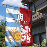 Custom British Lions Argentina Garden Flag Unique Style - Wonder Print Shop