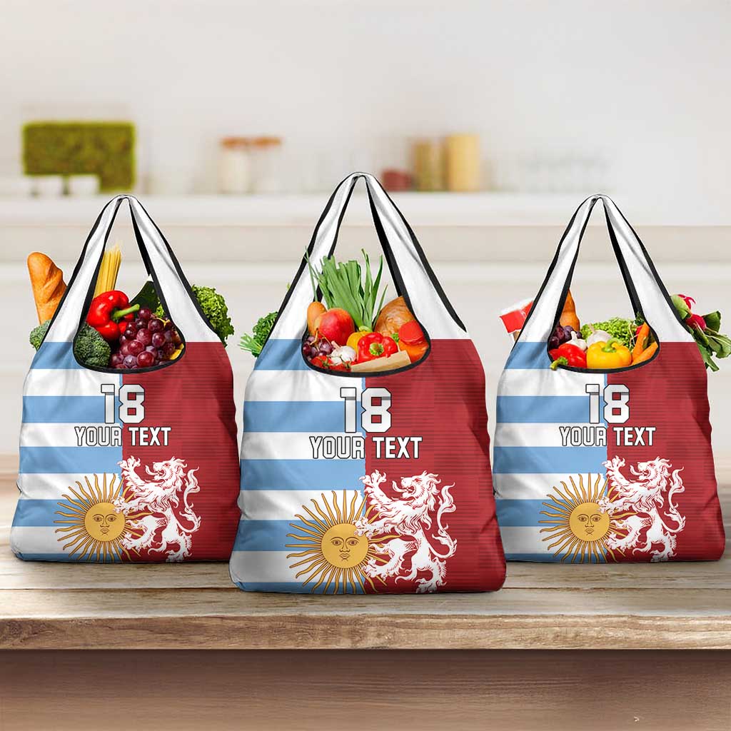 Custom British Lions Argentina Grocery Bag Unique Style - Wonder Print Shop