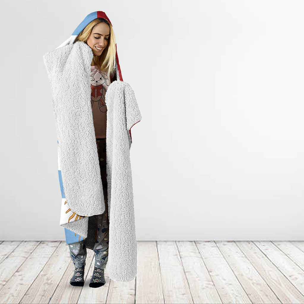 Custom British Lions Argentina Hooded Blanket Unique Style - Wonder Print Shop